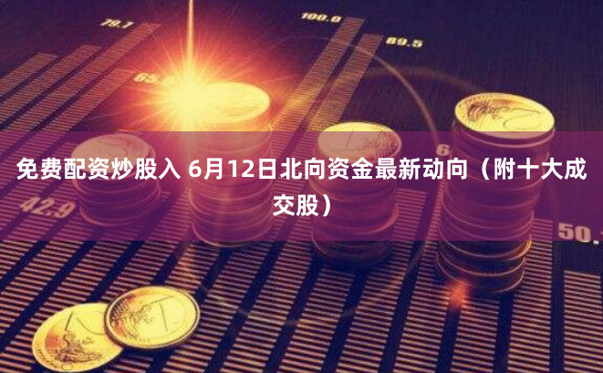 免费配资炒股入 6月12日北向资金最新动向（附十大成交股）